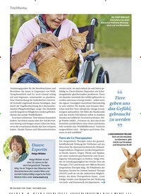 Titelbild der Ausgabe 10/2021 von „Tiere sind Türöffner“. Zeitschriften als Abo oder epaper bei United Kiosk online kaufen.