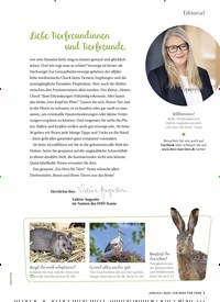 Titelbild der Ausgabe 7/2022 von Liebe Tierfreundinnen und Tierfreunde,. Zeitschriften als Abo oder epaper bei United Kiosk online kaufen.