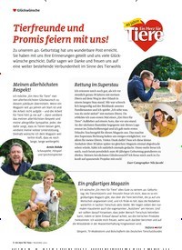 Titelbild der Ausgabe 11/2022 von Tierfreunde und Promis feiern mit uns!. Zeitschriften als Abo oder epaper bei United Kiosk online kaufen.