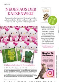 Titelbild der Ausgabe 12/2019 von AKTUELL: NEUES AUS DER KATZENWELT. Zeitschriften als Abo oder epaper bei United Kiosk online kaufen.