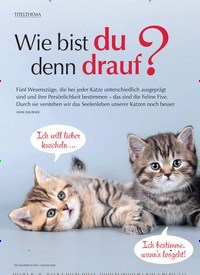 Titelbild der Ausgabe 8/2020 von TITELTHEMA: Wie bist du denn drauf?. Zeitschriften als Abo oder epaper bei United Kiosk online kaufen.