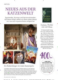Titelbild der Ausgabe 2/2023 von NEUES AUS DER KATZENWELT. Zeitschriften als Abo oder epaper bei United Kiosk online kaufen.