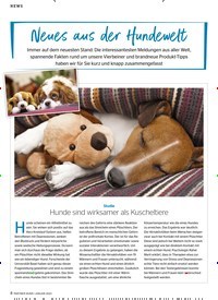 Titelbild der Ausgabe 1/2023 von Neues aus der Hundewelt. Zeitschriften als Abo oder epaper bei United Kiosk online kaufen.
