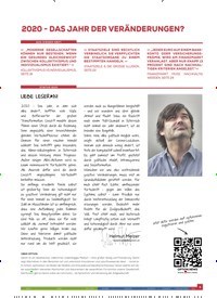 Titelbild der Ausgabe 24/2020 von 2020 - DAS JAHR DER VERÄNDERUNGEN?. Zeitschriften als Abo oder epaper bei United Kiosk online kaufen.