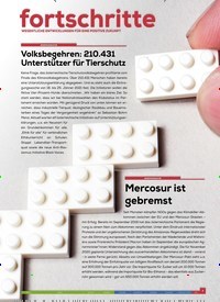 Titelbild der Ausgabe 25/2020 von fortschritte. Zeitschriften als Abo oder epaper bei United Kiosk online kaufen.