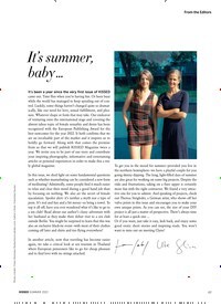 Titelbild der Ausgabe 2/2022 von It’s summer, baby .... Zeitschriften als Abo oder epaper bei United Kiosk online kaufen.