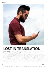Titelbild der Ausgabe 2/2022 von LOST IN TRANSLATION. Zeitschriften als Abo oder epaper bei United Kiosk online kaufen.