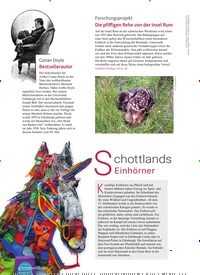 Titelbild der Ausgabe 15/2021 von Schottlands Einhörner. Zeitschriften als Abo oder epaper bei United Kiosk online kaufen.