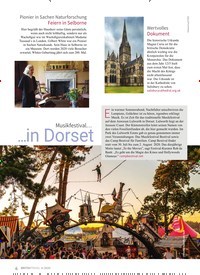 Titelbild der Ausgabe 4/2020 von Musikfestival… …in Dorset. Zeitschriften als Abo oder epaper bei United Kiosk online kaufen.
