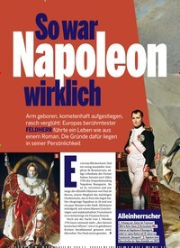 Titelbild der Ausgabe 1/2019 von So war Napoleon wirklich. Zeitschriften als Abo oder epaper bei United Kiosk online kaufen.