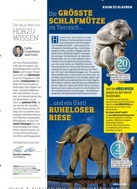 Titelbild der Ausgabe 3/2020 von Die neue Welt von HÖRZU WISSEN. Zeitschriften als Abo oder epaper bei United Kiosk online kaufen.