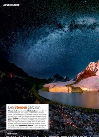 Titelbild der Ausgabe 1/2021 von AUGENBLICKE: Den Sternen ganz nah. Zeitschriften als Abo oder epaper bei United Kiosk online kaufen.