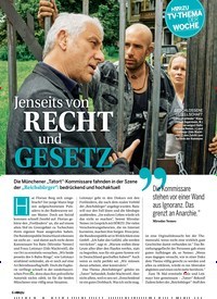 Titelbild der Ausgabe 22/2018 von TV -THEMA DER WOCHE: Jenseits von RECHT und GESETZ. Zeitschriften als Abo oder epaper bei United Kiosk online kaufen.