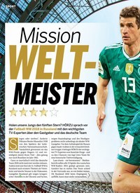 Titelbild der Ausgabe 23/2018 von SPORT: Mission WELT-MEISTER. Zeitschriften als Abo oder epaper bei United Kiosk online kaufen.