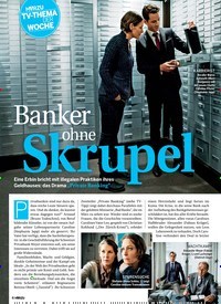 Titelbild der Ausgabe 25/2018 von TV-THEMA DER WOCHE: Banker ohne Skrupel. Zeitschriften als Abo oder epaper bei United Kiosk online kaufen.