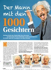 Titelbild der Ausgabe 29/2018 von Der Mann mit den 1000 Gesichtern. Zeitschriften als Abo oder epaper bei United Kiosk online kaufen.