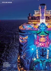 Titelbild der Ausgabe 37/2018 von FOTO DER WOCHE: Kreuzfahrtriese RAUMSCHIFF DER MEERE. Zeitschriften als Abo oder epaper bei United Kiosk online kaufen.
