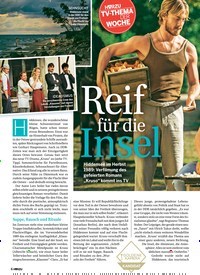 Titelbild der Ausgabe 38/2018 von Reif für die Insel. Zeitschriften als Abo oder epaper bei United Kiosk online kaufen.