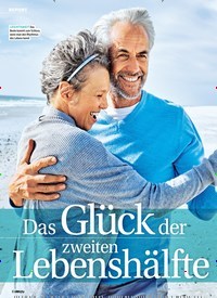 Titelbild der Ausgabe 38/2018 von REPORT: Das Glück der zweiten Lebenshälfte. Zeitschriften als Abo oder epaper bei United Kiosk online kaufen.