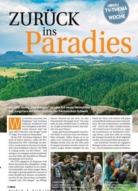 Titelbild der Ausgabe 46/2018 von ZURÜCK ins Paradies. Zeitschriften als Abo oder epaper bei United Kiosk online kaufen.