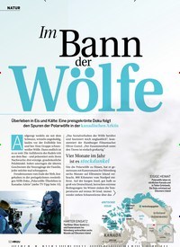 Titelbild der Ausgabe 46/2018 von NATUR: Im Bann der Wölfe. Zeitschriften als Abo oder epaper bei United Kiosk online kaufen.