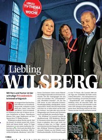 Titelbild der Ausgabe 2/2019 von TV-THEMA DER WOCHE: Liebling WILSBERG. Zeitschriften als Abo oder epaper bei United Kiosk online kaufen.