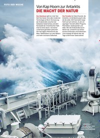 Titelbild der Ausgabe 3/2019 von FOTO DER WOCHE: Von Kap Hoorn zur Antarktis: DIE MACHT DER NATUR. Zeitschriften als Abo oder epaper bei United Kiosk online kaufen.