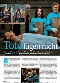 Titelbild der Ausgabe 8/2019 von Tote lügen nicht. Zeitschriften als Abo oder epaper bei United Kiosk online kaufen.