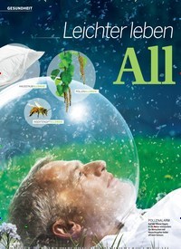 Titelbild der Ausgabe 9/2019 von GESUNDHEIT: Leichter leben mit All ergien. Zeitschriften als Abo oder epaper bei United Kiosk online kaufen.
