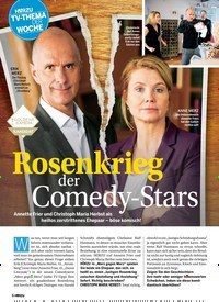 Titelbild der Ausgabe 15/2019 von Rosenkrieg der Comedy-Stars. Zeitschriften als Abo oder epaper bei United Kiosk online kaufen.
