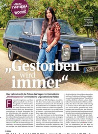 Titelbild der Ausgabe 22/2019 von „Gestorben wird immer“. Zeitschriften als Abo oder epaper bei United Kiosk online kaufen.