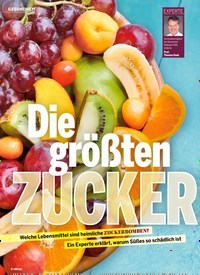 Titelbild der Ausgabe 23/2019 von GESUNDHEIT: Die größten: ZUCKERFALLEN. Zeitschriften als Abo oder epaper bei United Kiosk online kaufen.