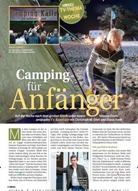 Titelbild der Ausgabe 24/2019 von Camping für Anfänger. Zeitschriften als Abo oder epaper bei United Kiosk online kaufen.