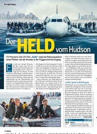 Titelbild der Ausgabe 24/2019 von TV-AKTUELL: Der HELD vom Hudson. Zeitschriften als Abo oder epaper bei United Kiosk online kaufen.