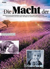 Titelbild der Ausgabe 26/2019 von Die Macht der Düfte. Zeitschriften als Abo oder epaper bei United Kiosk online kaufen.