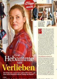 Titelbild der Ausgabe 35/2019 von Eine Hebamme zumVerlieben. Zeitschriften als Abo oder epaper bei United Kiosk online kaufen.