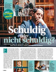 Titelbild der Ausgabe 36/2019 von TV-THE M A DER WOCHE: Schuldig oder nicht schuldig?. Zeitschriften als Abo oder epaper bei United Kiosk online kaufen.