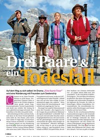 Titelbild der Ausgabe 8/2020 von TV-THEMA DER WOCHE: Drei Paare & ein Todesfall. Zeitschriften als Abo oder epaper bei United Kiosk online kaufen.