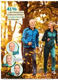 Titelbild der Ausgabe 47/2020 von GESUNDHEIT: Jetzt erst recht!: Aktiv durch den Winter. Zeitschriften als Abo oder epaper bei United Kiosk online kaufen.