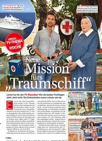 Titelbild der Ausgabe 52/2020 von HÖRZU TV-THEMA DER WOCHE: Neue Mission fürs „Traumschiff“. Zeitschriften als Abo oder epaper bei United Kiosk online kaufen.