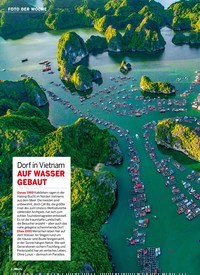 Titelbild der Ausgabe 8/2021 von FOTO DER WOCHE: Dorf in Vietnam AUF WASSER GEBAUT. Zeitschriften als Abo oder epaper bei United Kiosk online kaufen.
