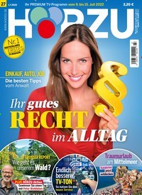 Titelbild der Ausgabe 27/2022 von Ihr gutes RECH T im ALLTAG. Zeitschriften als Abo oder epaper bei United Kiosk online kaufen.