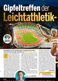 Titelbild der Ausgabe 28/2022 von Gipfeltreffen der Leichtathletik-Stars. Zeitschriften als Abo oder epaper bei United Kiosk online kaufen.