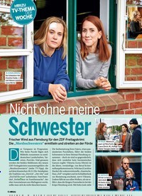 Titelbild der Ausgabe 34/2022 von Nicht ohne meine Schwester. Zeitschriften als Abo oder epaper bei United Kiosk online kaufen.