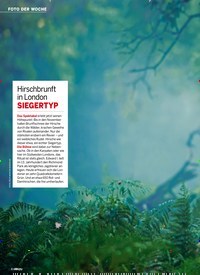 Titelbild der Ausgabe 40/2022 von Hirschbrunft in London SIEGERTYP. Zeitschriften als Abo oder epaper bei United Kiosk online kaufen.