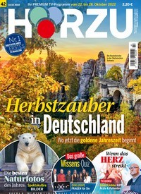 Titelbild der Ausgabe 42/2022 von Herbstzauber in Deutschland. Zeitschriften als Abo oder epaper bei United Kiosk online kaufen.
