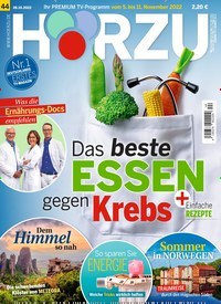 Titelbild der Ausgabe 44/2022 von Das beste ESSEN gegen Krebs. Zeitschriften als Abo oder epaper bei United Kiosk online kaufen.