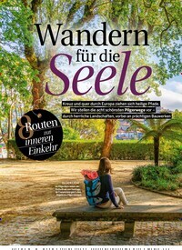 Titelbild der Ausgabe 23/2025 von Wandern für die Seele. Zeitschriften als Abo oder epaper bei United Kiosk online kaufen.