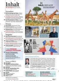 Titelbild der Ausgabe 28/2025 von Liebe Leserinnen und Leser,. Zeitschriften als Abo oder epaper bei United Kiosk online kaufen.
