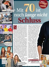 Titelbild der Ausgabe 28/2025 von Mit 70 ist noch lange nicht Schluss. Zeitschriften als Abo oder epaper bei United Kiosk online kaufen.